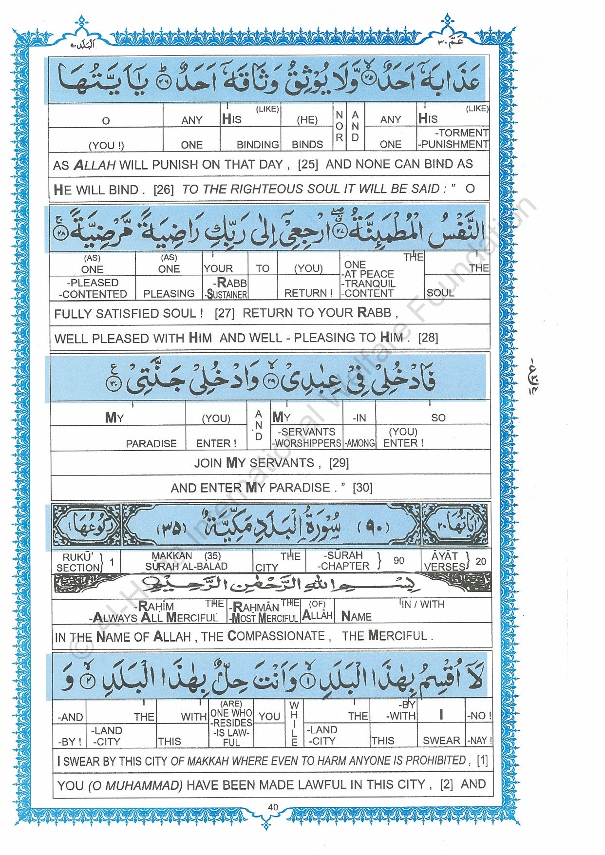 Surah al balad